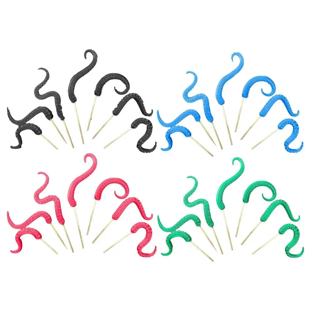 Sea Tentacle 7-piece Set Resin Decoration Tentacle Plant Post Decoration Octopus Plant Post Flowerpot Decoration - Image 5