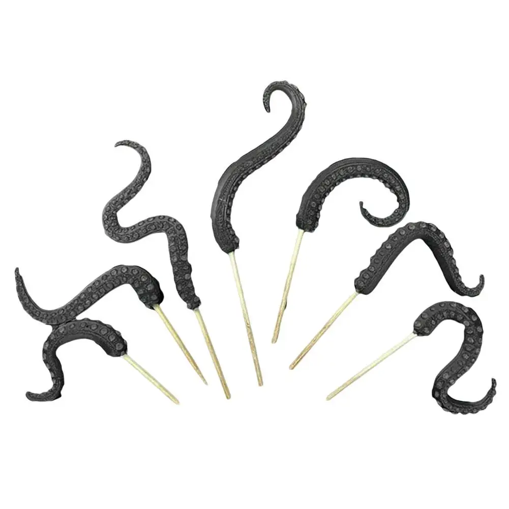 Sea Tentacle 7-piece Set Resin Decoration Tentacle Plant Post Decoration Octopus Plant Post Flowerpot Decoration - Image 11