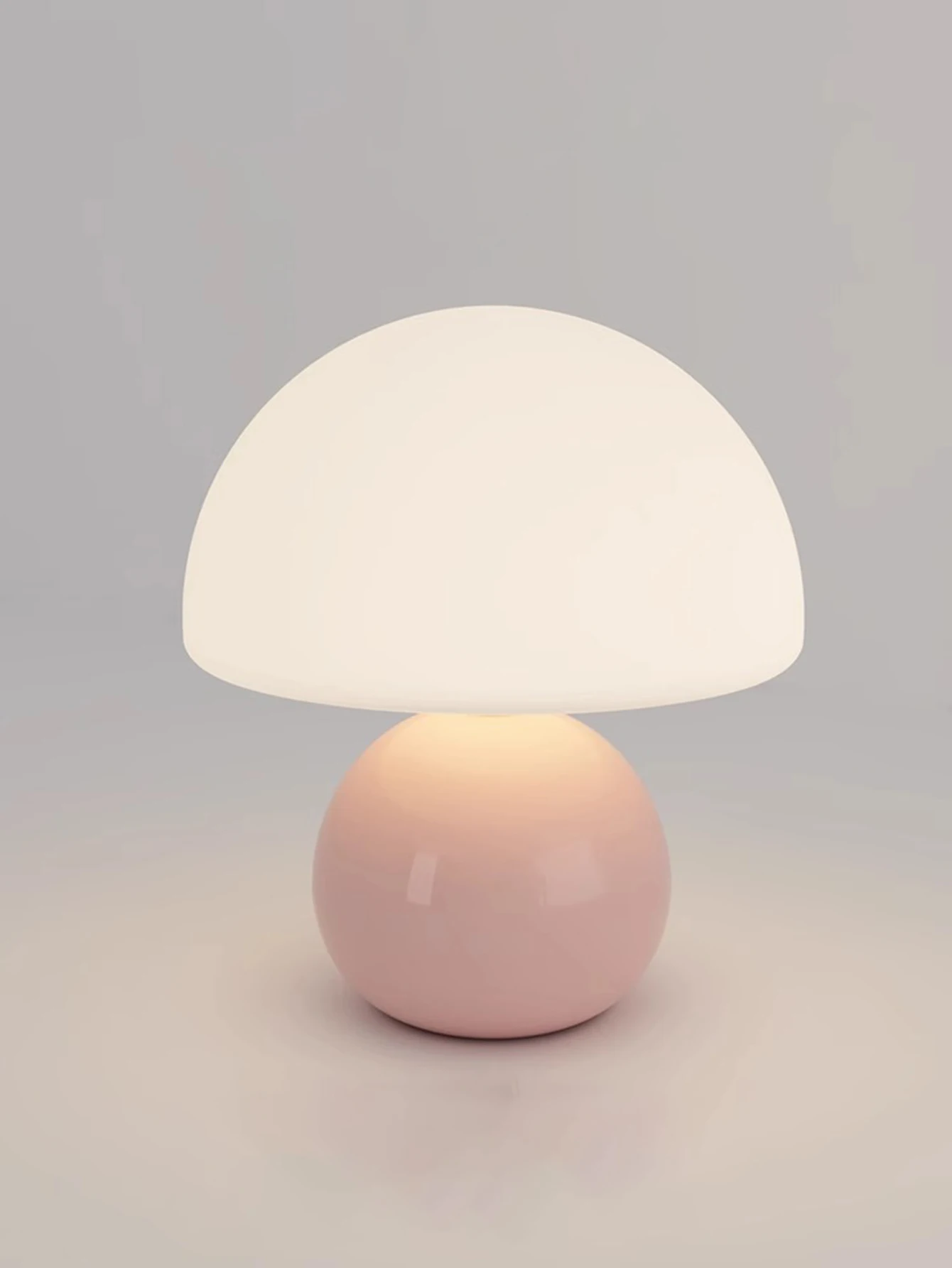 A pink/orange/red/white/beige USB socket decorative table lamp for room light decorative lamp, night light, desk light. - Image 2