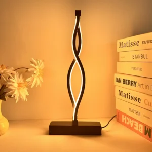1PC Simple Desktop Desk Lamp - USB Plug-in Three-Tone Lighting Night Light