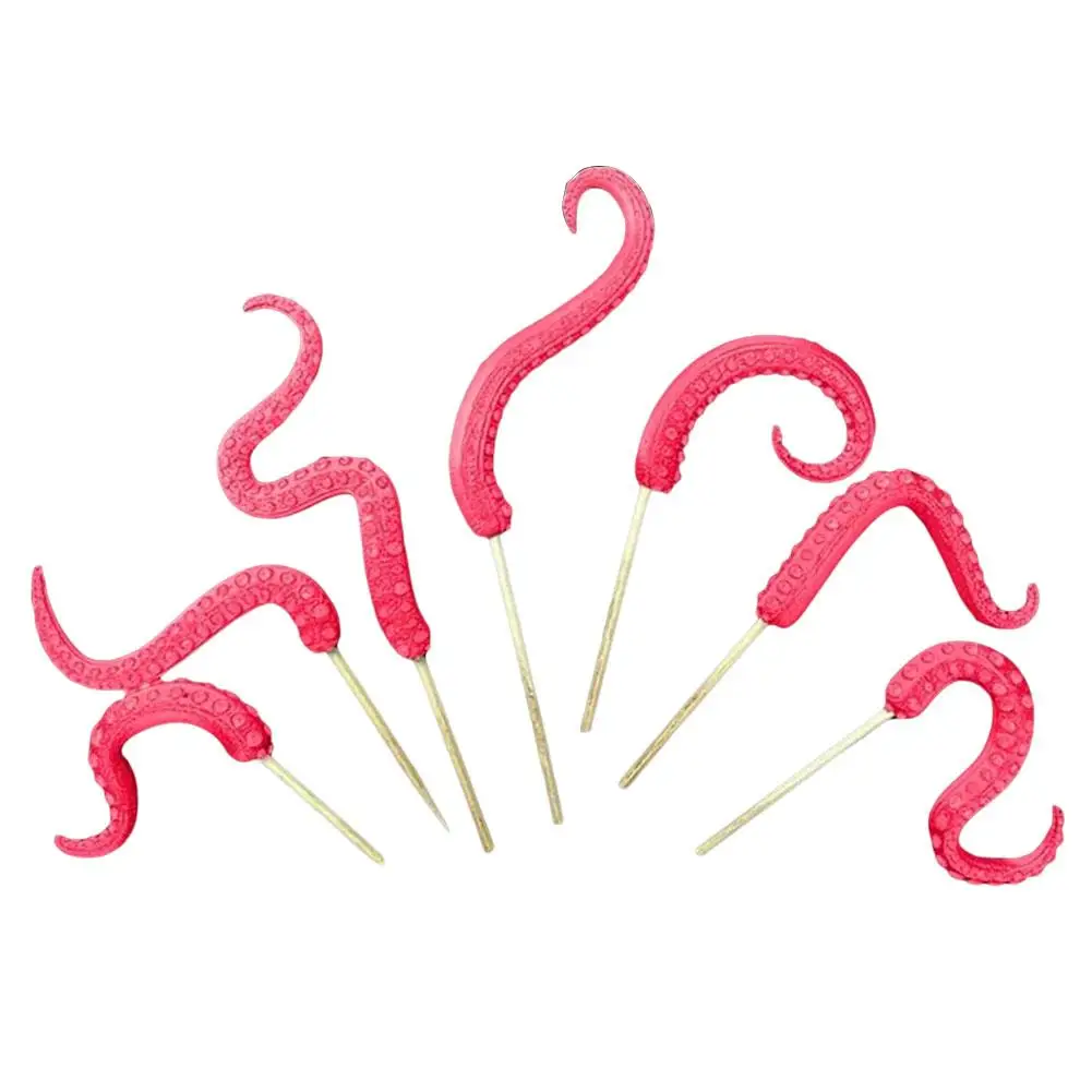 Sea Tentacle 7-piece Set Resin Decoration Tentacle Plant Post Decoration Octopus Plant Post Flowerpot Decoration - Image 13