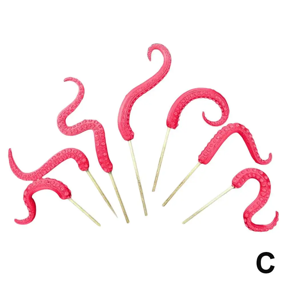 Sea Tentacle 7-piece Set Resin Decoration Tentacle Plant Post Decoration Octopus Plant Post Flowerpot Decoration - Image 8