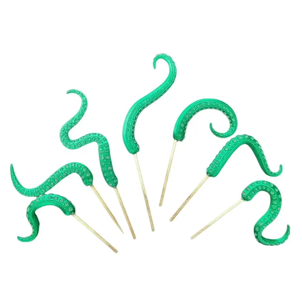 Sea Tentacle 7-piece Set Resin Decoration Tentacle Plant Post Decoration Octopus Plant Post Flowerpot Decoration - Image 14